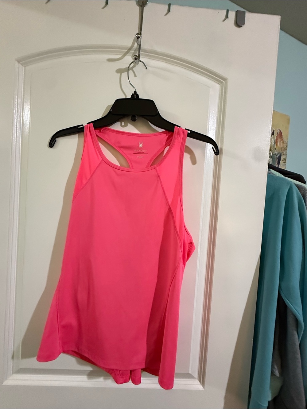 Spyder Hot Pink Racerback Performance Tank